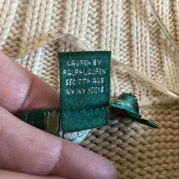 Ralph Lauren Full Zip Cardigan 1X - Picture 5 of 8